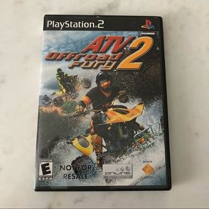 🛍🏙3️⃣ for $1️⃣5️⃣ PS2 ATV Off-road Fury game